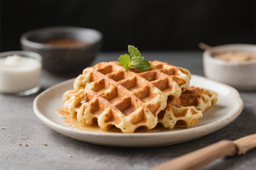 Keto Waffles – Easy, Crisp, and Satisfying