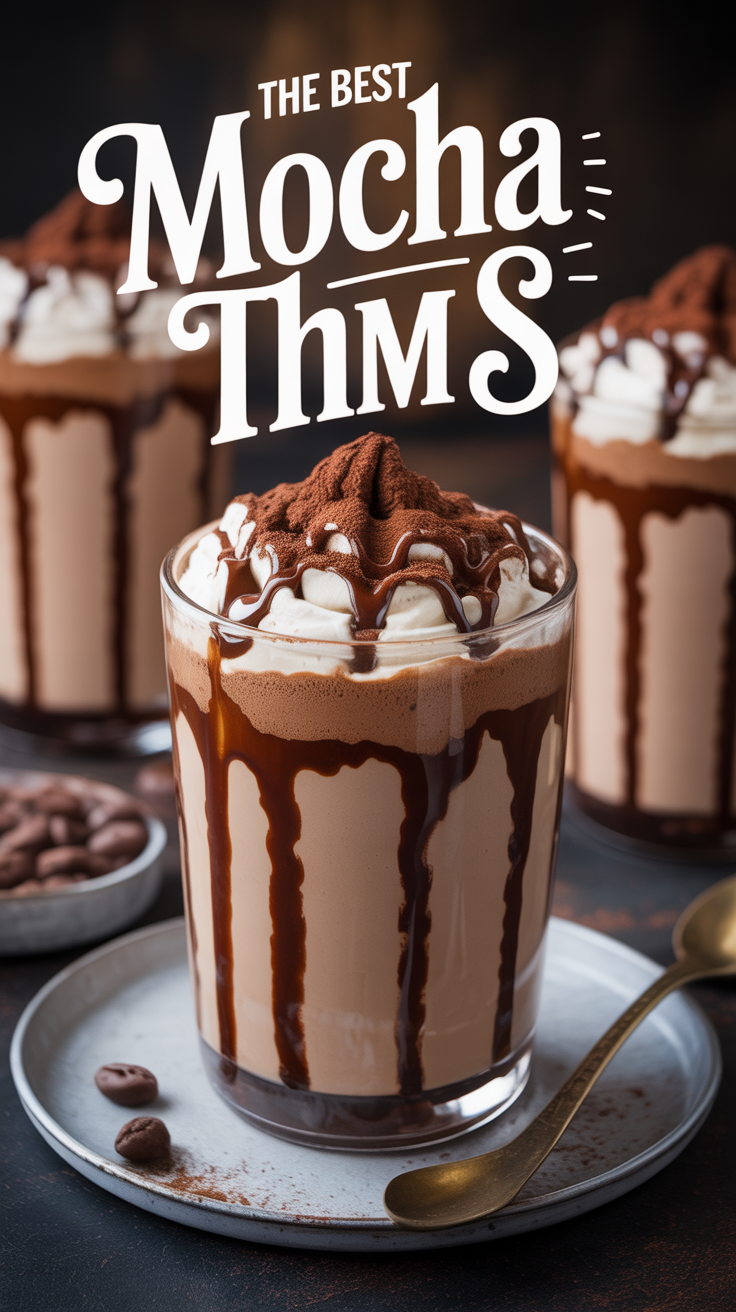 Pinterest pin for The Best Mocha Thm S - Rich, Creamy, and Surprisingly Light